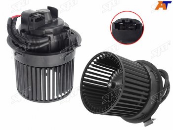 3 389 р. Мотор отопителя салона Nissan Almera 12-19  Renault Arkana 18-  Kaptur 16-20  Logan 14-22  Sande SAT ST-272102798R  с доставкой в г. Майкоп. Увеличить фотографию 1
