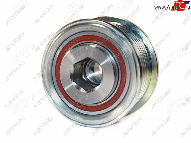 1 399 р. Шкив генератора TOYOTA FORTUNERHILUX 1KD2KD 05- SAT ST-27415-30020  с доставкой в г. Майкоп
