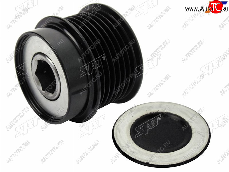 1 399 р. Шкив генератора LEXUS ES 350 13-TOYOTA RAV4 09-SIENNA 07-VENZA 3.5 10-4 RUNNER 4.0 01- SAT ST-27415-0W131  с доставкой в г. Майкоп