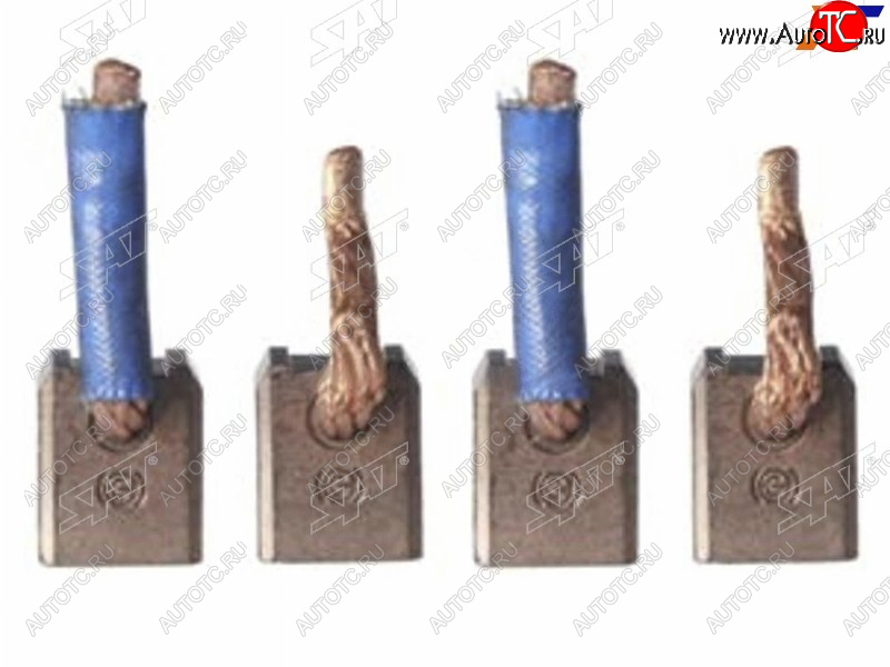 299 р. Щетка генераторастартера 4 шт. TOYOTA CAMRY 2.22.4 96-01PREVIAI 2.4 00-06 1AZFSE3SFE2AZFE5SFE SAT ST-28140-74120B  с доставкой в г. Майкоп