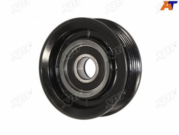 479 р. Ролик приводного ремня обводной HONDA CIVIC 1.61.8 12-CRV 2.0 12-JEEP CHEROKEELIBERTY 3.7 01- SAT ST-31190-R1A-A01  с доставкой в г. Майкоп. Увеличить фотографию 1