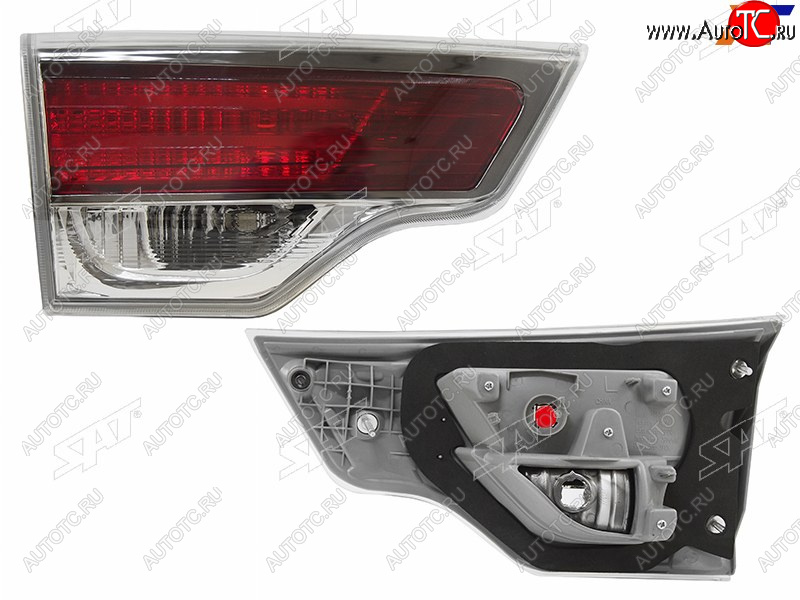 3 089 р. Левый фонарь (внутренний) SAT Toyota Highlander XU50 дорестайлинг (2013-2017)  с доставкой в г. Майкоп