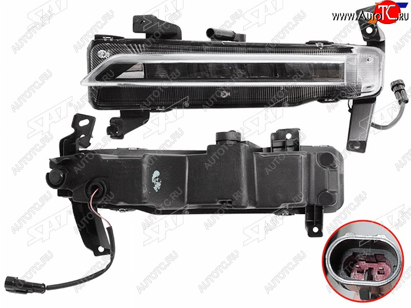 3 599 р. Ходовые огни Chery Tiggo 8 Pro 21-  Tiggo 8 Pro Max 22-24 (Справа) SAT ST-327-CHTG8PROR  с доставкой в г. Майкоп