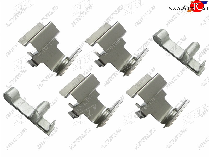 132 р. Комплект монтажный тормозных колодок RR MITSUBISHI LANCER CSCY 03-OUTLANDER CUCFCW 03-PAJERO 90 SAT ST-349-0038  с доставкой в г. Майкоп