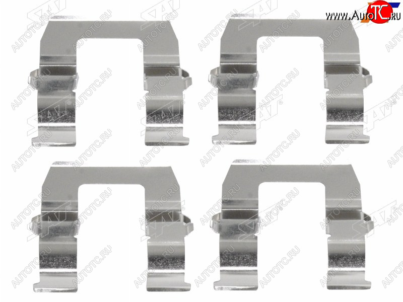 137 р. Комплект монтажный тормозных колодок FR MITSUBISHI AIRTREKOUTLANDERCOLTLANCERGALANTPAJERO SAT ST-349-0023  с доставкой в г. Майкоп