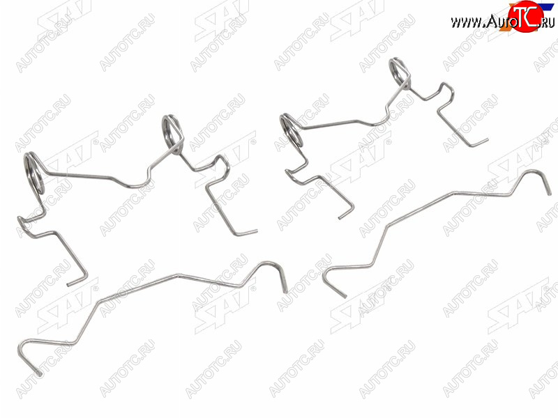499 р. Комплект монтажный тормозных колодок RR TOYOTA MARK XCROWN 03-LEXUS GS300GS430GS460 SAT ST-349-0068  с доставкой в г. Майкоп