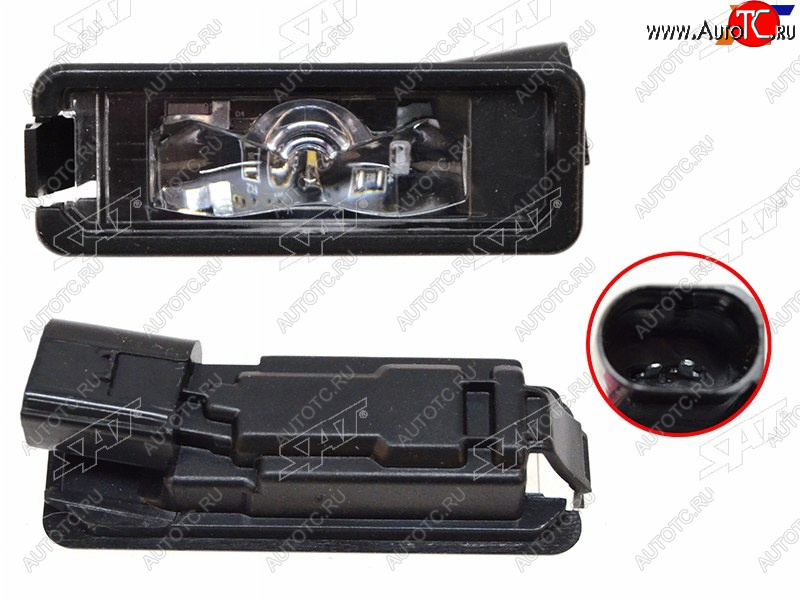 699 р. Подсветка номерного знака Volkswagen Polo 20-22 SAT ST-396-0009  с доставкой в г. Майкоп