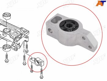 1 749 р. Сайлентблок задний переднего рычага VW JETTA 05-16PASSAT 05-15TIGUAN 07-AUDI Q5 11-TT 06-14 SAT ST-3C0199231E  с доставкой в г. Майкоп. Увеличить фотографию 1