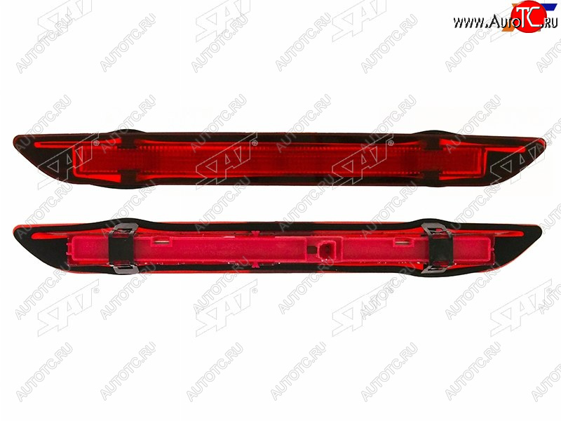 2 889 р. Фонарь в крышку багажника Ford Focus 10-19 (Стоп-сигнал) SAT ST-431-34A6N  с доставкой в г. Майкоп