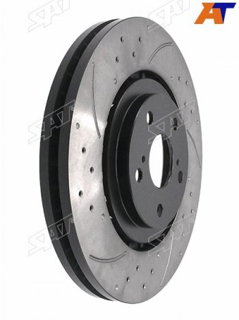 Комплект дисков тормозных передний перфорированные (Ø328 mm) SAT Lexus RX350 AL10 рестайлинг (2012-2015)