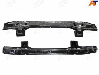 Усилитель переднего бампера нижний SAT Mitsubishi Pajero  4 V80 (2006-2011) дорестайлинг