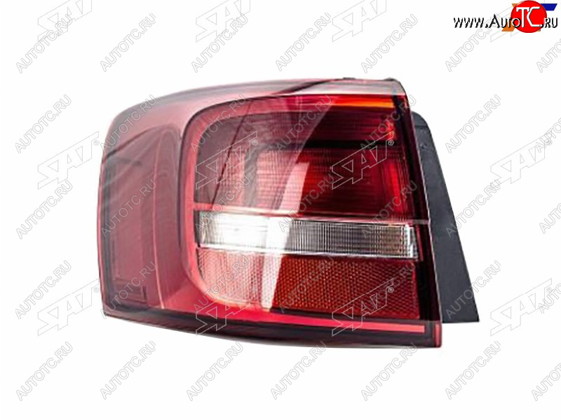 4 799 р. Фонарь задний левый SAT  Volkswagen Jetta  A6 (2015-2018) седан рестайлинг  с доставкой в г. Майкоп