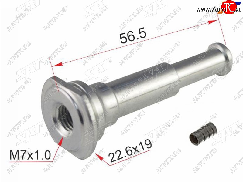 101 р. Направляющая суппорта FR NISSAN ALMERA N15BLUEBIRD SYLPHY G11TEANA J31PRIMERA P11WINGOADAD Y11  SAT ST-44139-2Y000  с доставкой в г. Майкоп