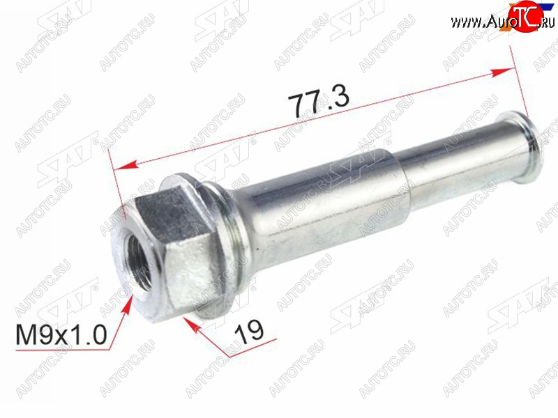96 р. Направляющая суппорта FR NISSAN PATROLSAFARI Y61ATLAS F24INFINITI FX4535 02-08 SAT ST-44140-EJ20A  с доставкой в г. Майкоп