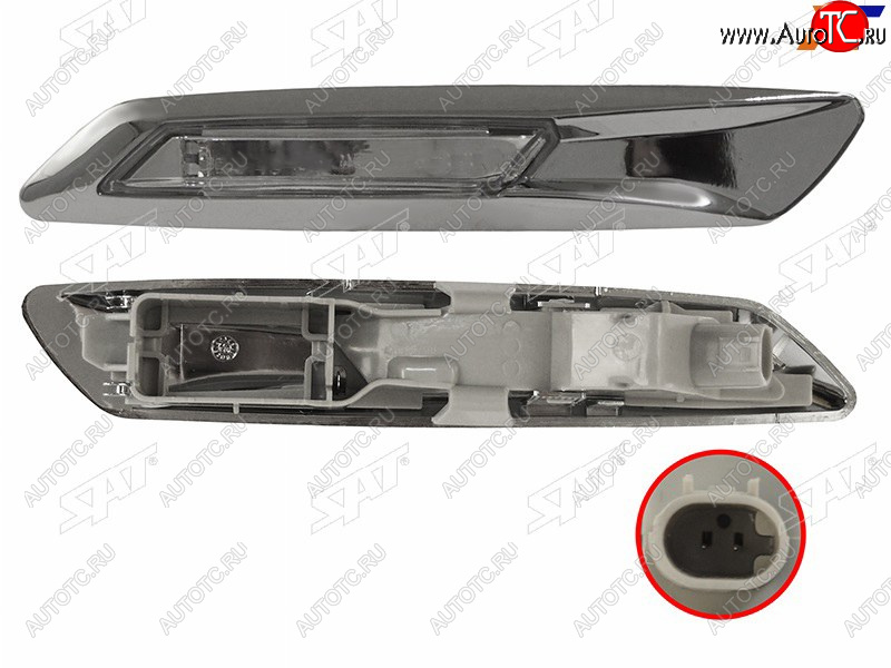 1 199 р. Поворот в крыло  BMW 5-SERIES F10F11 10-13 RH wo park assist SAT ST-444-1415R-AQ  с доставкой в г. Майкоп