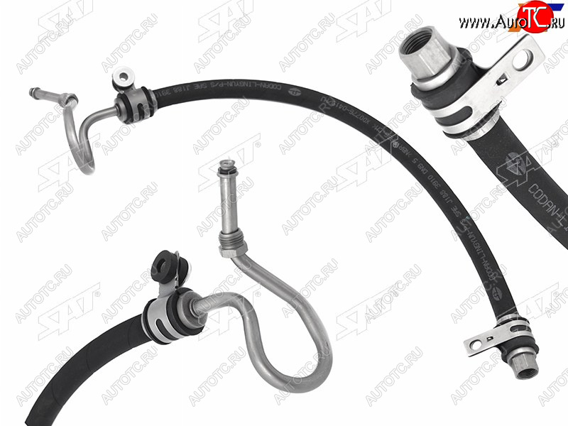 1 659 р. Шланг ГУР Mitsubishi Pajero 99-06  Pajero Sport 96-08 SAT ST-4455A214  с доставкой в г. Майкоп