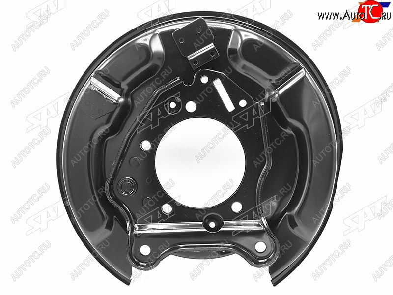 3 199 р. Щиток тормозного диска зад TOYOTA LAND CRUISER 100 98-05 правый SAT ST-46503-60100  с доставкой в г. Майкоп