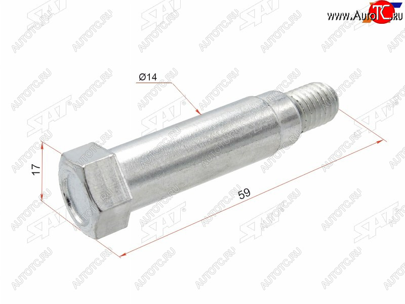 95 р. Направляющая RR суппорта TOYOTA CAMRY ACV30,SXV20,Vista SV5#, Caldina 24# SAT ST-47715-32020  с доставкой в г. Майкоп