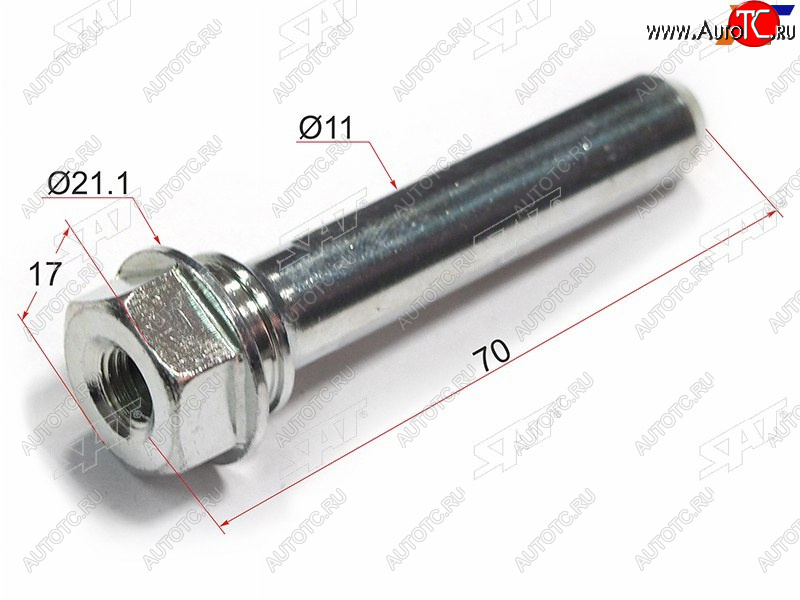 135 р. Направляющая суппорта FR TOYOTA MARK 2 00- SAT ST-47715-30060  с доставкой в г. Майкоп