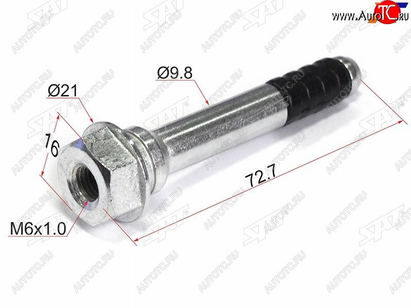 92 р. Направляющая суппорта FR TOYOTA MARK 2 98- SAT ST-47715-60020  с доставкой в г. Майкоп