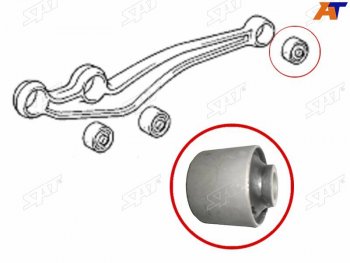 439 р. Сайлентблок Toyota Land Cruiser (J100,J80) 89-07  Land Cruiser Prado (J70) 87-96  Highlander 07-13 SAT ST-48061-60010  с доставкой в г. Майкоп. Увеличить фотографию 1