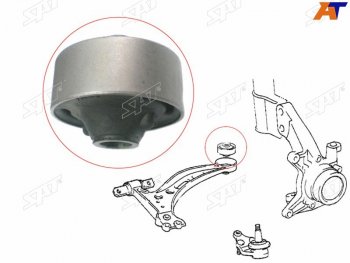 369 р. Сайлентблок Toyota Camry (XV10,XV20) 91-02  Harrier (XU10,XU30) 97-13  Vista 86-90  Lexus ES 96-0 SAT ST-48655-07020  с доставкой в г. Майкоп. Увеличить фотографию 1