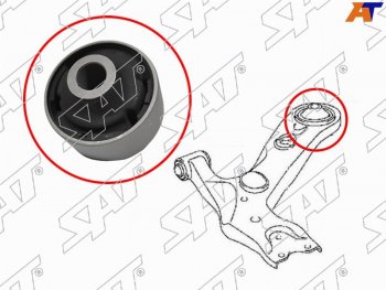 599 р. Сайлентблок переднего рычага задний TOYOTA RAV4 05-ESTIMAPREVIATARAGO 06-ALPHAR SAT ST-48655-28030  с доставкой в г. Майкоп. Увеличить фотографию 1