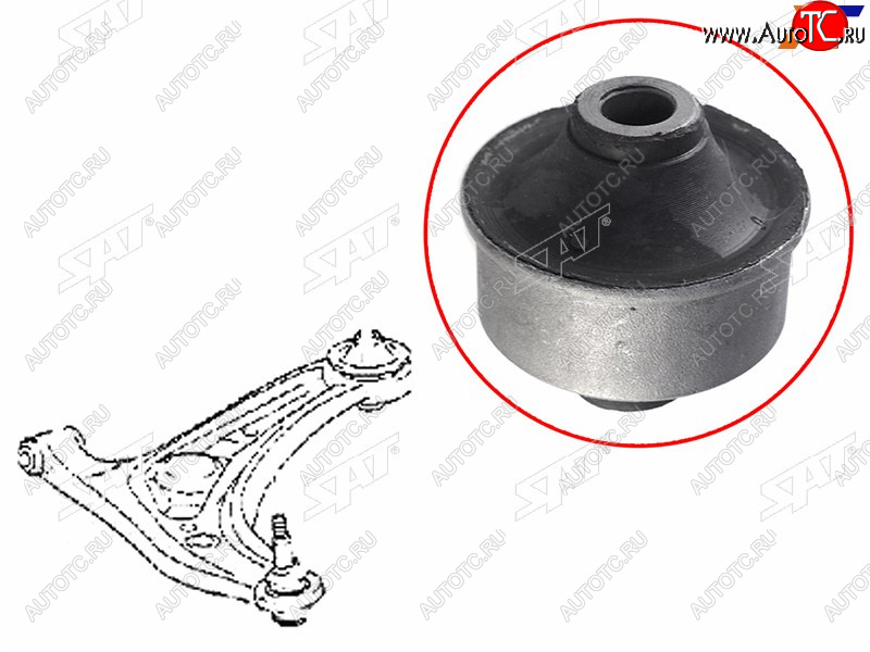 479 р. Сайлентблок Toyota Probox 02-  Vitz 99-05  Geely MK Cross 11-16  Scion xA 04-06  xB 03-06  Toyo SAT ST-48655-59065  с доставкой в г. Майкоп