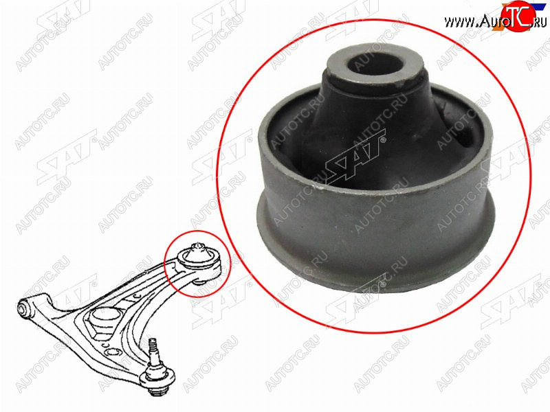 479 р. Сайлентблок Toyota Probox 02-  Vitz 99-05  Geely MK Cross 11-16  Scion xA 04-06  xB 03-06  Toyo SAT ST-48655-52010  с доставкой в г. Майкоп