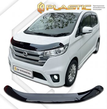 Дефлектор капота (кроме Highway Star) CA-Plastic Nissan Dayz (2015-2019) рестайлинг