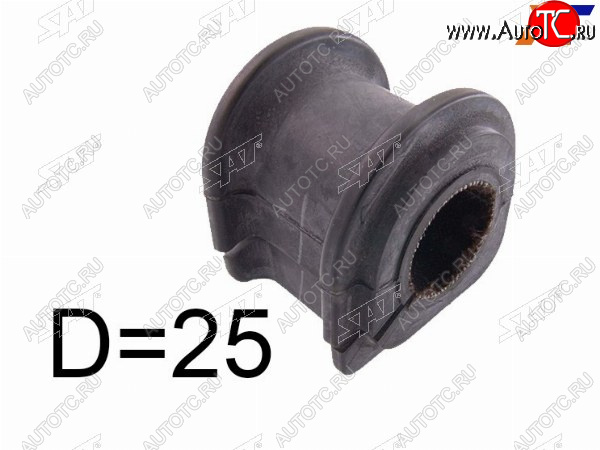 177 р. Втулка переднего стабилизатора D=25 SAT Toyota Crown S200 дорестайлинг (2008-2010)  с доставкой в г. Майкоп