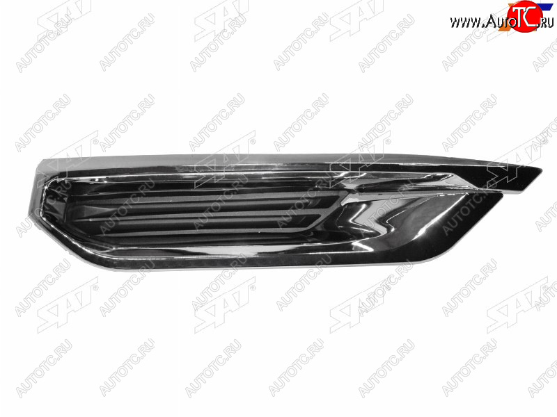 1 599 р. Молдинг бампера заднего HAVAL F7F7x 19-22 LH хром SAT ST-50-0047  с доставкой в г. Майкоп