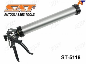 3 399 р. Ручной механический пистолет для фолиевых туб 600ml SAT ST-5118  с доставкой в г. Майкоп. Увеличить фотографию 1
