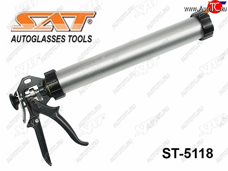 3 399 р. Ручной механический пистолет для фолиевых туб 600ml SAT ST-5118  с доставкой в г. Майкоп