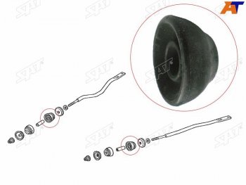 204 р. Сайлентблок Honda Accord 93-03  Odyssey 98-04  Avancier 99-03  Inspire 98-03 (Перед) SAT ST-51381-S84-A01  с доставкой в г. Майкоп. Увеличить фотографию 1