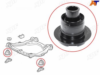 799 р. Сайлентблок Toyota Camry (XV40,XV50) 06-21  Lexus ES 06-18  Toyota Avalon 04-15  Camry UAEUSA 06 SAT ST-52211-33090  с доставкой в г. Майкоп. Увеличить фотографию 2