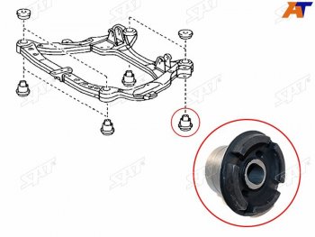 879 р. Сайлентблок Toyota Camry (XV30) 01-06  Harrier (XU30) 03-13  Daihatsu Altis 01-05  Lexus ES 03-06 SAT ST-52217-28010  с доставкой в г. Майкоп. Увеличить фотографию 2