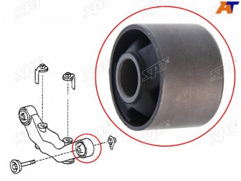629 р. Сайлентблок Toyota Allion (T260) 07-21  Harrier (XU10,XU30) 97-13  Premio 07-21  Wish 03-17  Lex SAT ST-52380-48040B  с доставкой в г. Майкоп. Увеличить фотографию 1