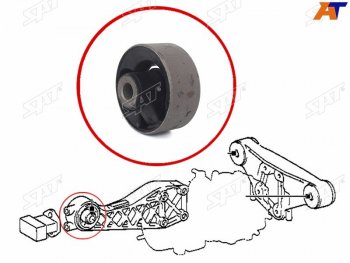 819 р. Сайлентблок Toyota Noah 01-13  Voxy 01-13  Estima 00-05  Gaia 98-04 SAT ST-52380-44010  с доставкой в г. Майкоп. Увеличить фотографию 1