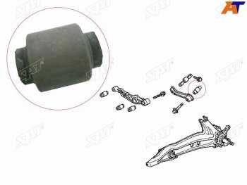 256 р. Сайлентблок Honda Civic 87-95  Civic Ferio 91-95  Domani 92-96  Integra 89-00 (Сверху Зад) SAT ST-52395-SH3-004  с доставкой в г. Майкоп. Увеличить фотографию 1