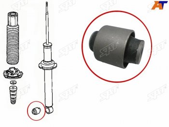 257 р. Сайлентблок Honda Accord 97-03  Avancier 99-03  Inspire 98-03  Saber 98-03 (Зад) SAT ST-52622-S84-A01  с доставкой в г. Майкоп. Увеличить фотографию 1