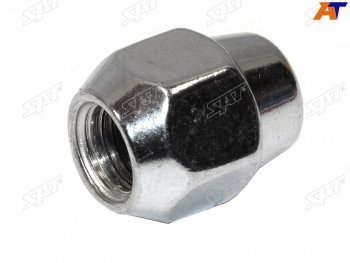 148 р. Гайка колесная HYUNDAI SOLARIS 11-ELANTRA 06-ACCENT 05-SONATA 06-SANTA FE 00- SAT ST-52950-14140  с доставкой в г. Майкоп. Увеличить фотографию 1