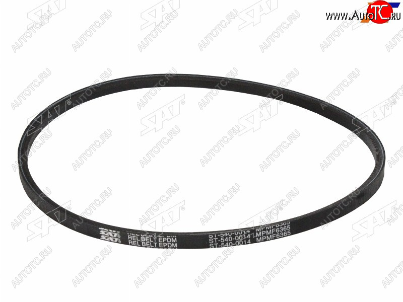 221 р. Ремень клиновой 13x0950 NISSAN TD42# Safari Y60Y61 (AC), MMC 4D68 RVR N## 90-, G63B4G64 Delica 86- SAT ST-540-0014  с доставкой в г. Майкоп