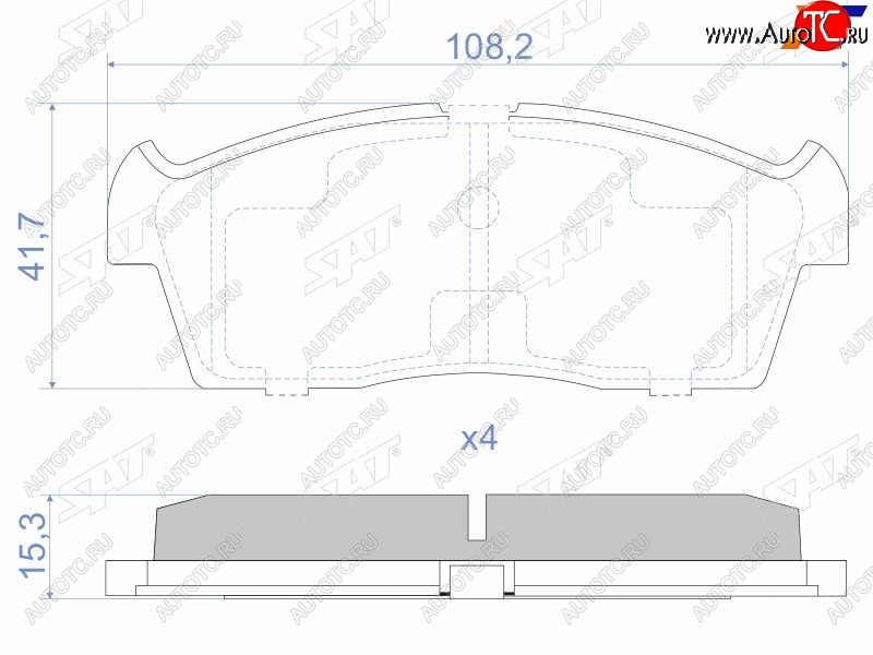 1 029 р. Колодки тормозные передние FR-FL SAT Suzuki Aerio RA21S, RC51S cедан рестайлинг (2003-2007) с доставкой в г. Майкоп Увеличить фотографию 1 1 029 р. Колодки тормозные передние FR-FL SAT Suzuki Aerio RA21S, RC51S cедан рестайлинг (2003-2007) с доставкой в г. Майкоп