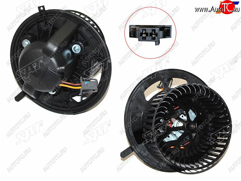 4 599 р. Мотор отопителя салона BMW 1-Series 04-12  3-Series 05-14  X1 09-15  X3 10-17 SAT ST-64119227670  с доставкой в г. Майкоп