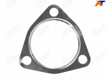 101 р. Прокладка выхлопной ситемы SKODA FABIA 1,21,41,6 06-07VOLKSWAGEN POLO 1,2 44 KW 09 - SAT ST-6Q0253115A  с доставкой в г. Майкоп. Увеличить фотографию 1