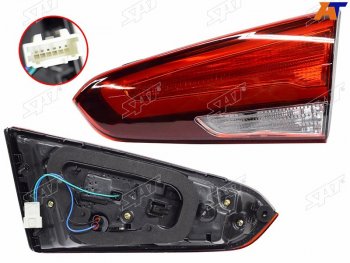 6 449 р. Правый фонарь (LED, внутренний) SAT KIA Cerato 3 YD рестайлинг седан (2016-2019)  с доставкой в г. Майкоп. Увеличить фотографию 3