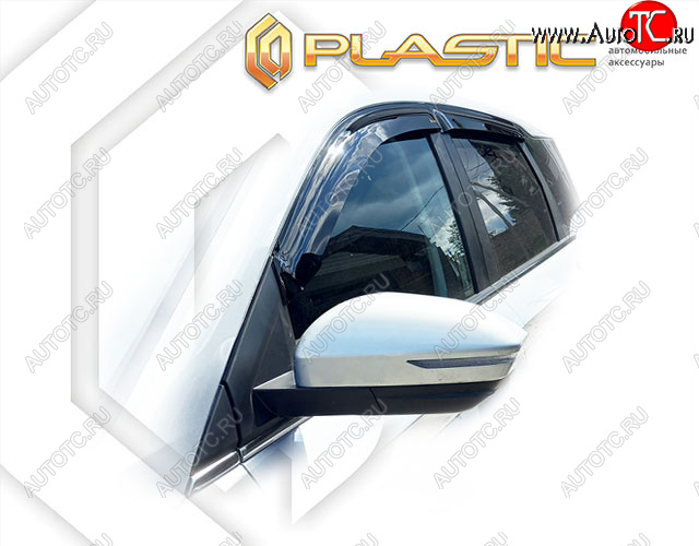 1 999 р. Дефлектора окон (ОАЭ) CA-Plastic  Chevrolet Captiva  CN202S (2018-2025) дорестайлинг (classic полупрозрачный)  с доставкой в г. Майкоп