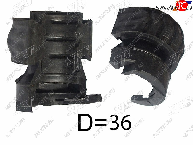 299 р. Втулка стабилизатора Audi Q7 05-15  Volkswagen Touareg 02-18  Porsche Cayenne 02-18 (36,00) SAT ST-7L0411313G  с доставкой в г. Майкоп
