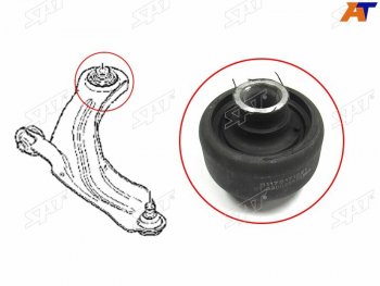 499 р. Сайлентблок переднего рычага задний RENAULT MEGANE II 03-KANGOO 09-12CLIO IV 12- SAT ST-8200255761BR  с доставкой в г. Майкоп. Увеличить фотографию 1